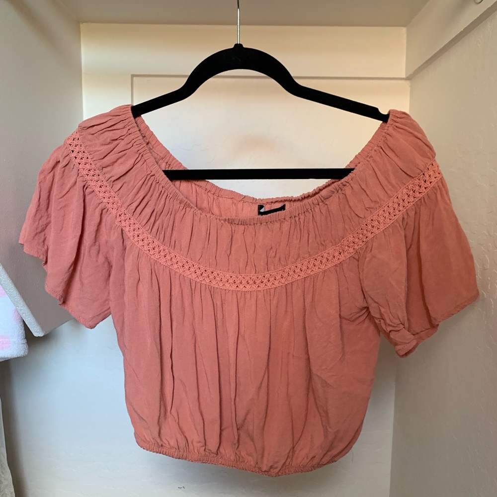 Off the shoulder blouse from Kendall & Kylie
